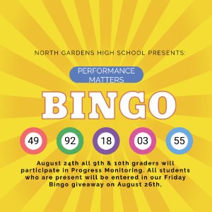 PERFORMANCE MATTERS BINGO 